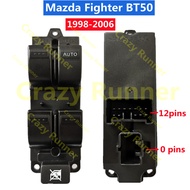 12pins ด้านหน้าขวา สวิทช์กระจกไฟฟ้า สวิทช์กระจกประตู สวิทซ์ยกกระจก Mazda Fighter B-Series B2500 UN