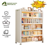Comfort Haven Furniture Co.Kitchen Organizer Storage Cabinet With Dustproof Doors 3-6Layer 80-185(H)