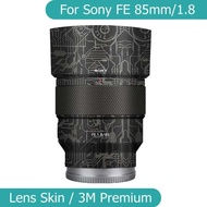 For Sony FE 85mm F1.8 SEL85F18 Camera Lens Sticker Coat Wrap Protective Film Decal Skin FE85 FE85mm 