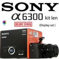 Sony Alpha a6300 Mirrorless Digital Camera with 16-50mm Lens ILCE- 6300 (Display Set)