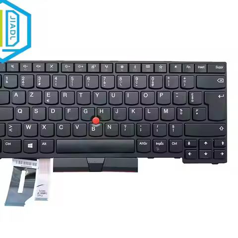 FR GR RU UK Backlight Keyboard For Lenovo ThinkPad E480 E485 E490 E495 L380 L390 T490 Backlit Keyboa