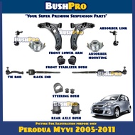 COMBO BUNDLE [ 17 IN 1 ] Perodua Myvi Old 2005 - 2011 Undercarriage Suspension Parts Barang Bawah Se
