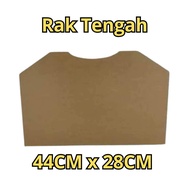 Custom Rak Akrilik Kulkas Aqua 2 Pintu (AQR-D240 AQR-D260 AQR-D259 AQR-D270) - Rak Kulkas Aqua 2 Pin