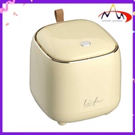 Countertop Trash Can , Waste Can with  Type Lid, 0.5 Gallon/1.5 Liter Wastebasket Trash Can Dispense