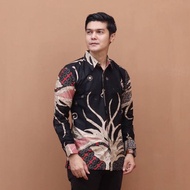 COUPLE TUNIK BIG Size - Ukuran M L XL XXL 3L 4L 5L 10L - Atasan Tunik Batik Jumbo - Baju Kantor Eli