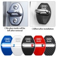 4pcs Car Accessories Auto Door Lock Covers Case For Audi A3 A4 A5 A6 A7 Q2 Q3 Q5 Q8 TT S3 S4 S5 S6 A