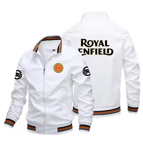 2026 New Retro style Royal Enfield Motorcycle Jacket Racing Jacket Windbreaker Outdoor Sports Bicycl
