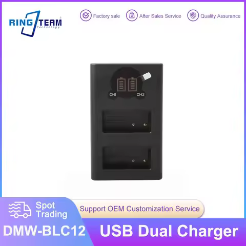 DMW-BLC12 DMW-BLC12E BLC12GK BLC12PP Battery Charger For Panasonic Lumix DMC-FZ1000 FZ2000 DMC-G5 G6
