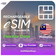 Malaysia eSIM Flexible Data | Malaysia Travel eSIM Card | eSIM Malaysia | eSIM by TravelWifi