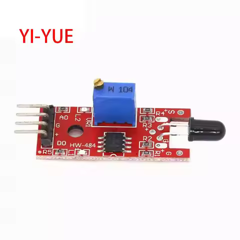 5pcs New 4PIN KY-026 Flame Sensor Module IR Sensor Detector Module Temperature Detecting Suitable