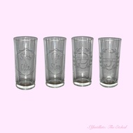 Custom Monogram Etched Drinking Glass