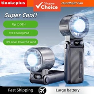 TIANKEPLUS TF30 Ultra Turbo Jet 10000 mAh 52 hours battery life Mini Fan with Ice Cooling Pad Rechar