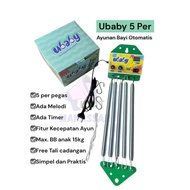 Makassar Center - Ubaby 5 spring Electric Baby Swing - Automatic electric baby swing