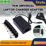 Universal Laptop Charger PC Notebook Computer Ac Wall Adapter Charger Power Supply 96W 12V-24V With Connector Adaptor