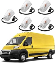 Dasbecan Front Roof Marker Lamp Assembly Roof Running Light Compatible with Ram ProMaster 1500 2500 