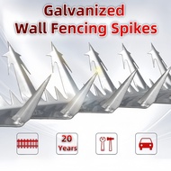Anti Climb Fence Barb HotDipGalvanised/PVC Coated Security Wall Fencing Spikes Wall Spikes Pagar Ant