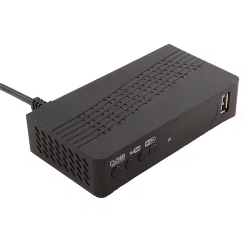 Top Deals HD99 FTA DVB T2 Digital TV Tuner H.264 TV Receiver Full HD DVBT2 Video Decoder Plastic US 