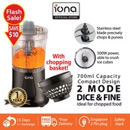 IONA 500W Mini Blender Machine | Food Processor Meat Mixer Grinder Garlic Chopper Blender - GLMC16