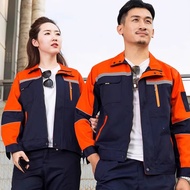 PPE Safety Jacket Safe  Long sleeved workwear  Construction site workshop auto repair labor protecti