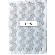 Sticker Hotfix Batu Manik Tampal Sticker Untuk Aksessori Tudung,Shawl, Baju,Jubah