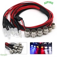 NG1ZX RC LED Light, 2 / 4 / 6 / 8 Lights 3/5mm Night Headlamps,  70cm Lenght Red White Lights Model 