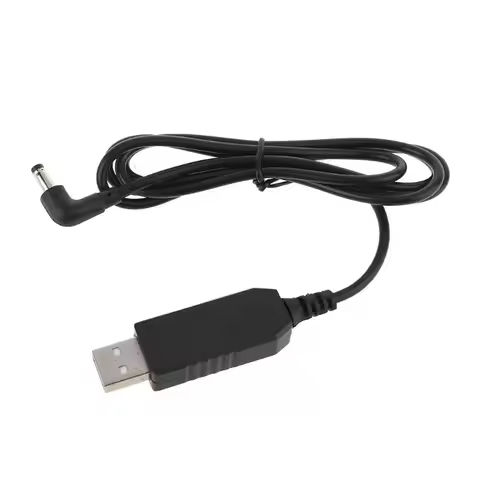 4mm x 1.7mm Power Cable, for USB Voltage Step Up Converter Cable Power Supply Adapter Cable 1 feet D