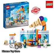 Lego City 60363 Ice Cream Shop Original 296 Pcs - Children's Ice Cream Shop Block Toy