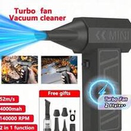 1PC Turbocharger Adjustable Electric Cooling Fan High Speed Performance Boost For Car Modification E