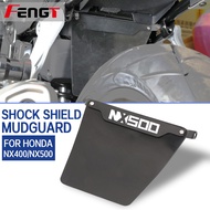 For Honda NX500 NX400 CB500X Motorcycle Rubber Absorber Shock Shield Rear Fender Mid Mudguard Shockp