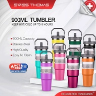 Swiss Thomas Botol Air  304 Stainless Steel Handheld Tumbler Hot or Cold Thermos Water Bottle with S