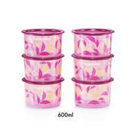 Tupperware Petalz One Touch Topper Junior 600ml (6pcs)