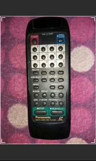 原裝 Panasonic MULTI LASER DISC PLAYER TV Remote Control 電視遙控器