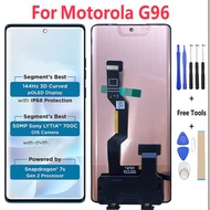 6.67" For Motorola G96 LCD Display Assembly Touch Panel Digitizer Assembly For Moto G96 Screen with 