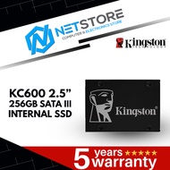 KINGSTON KC600 2.5” 256GB SATA III INTERNAL SSD - SKC600/256G