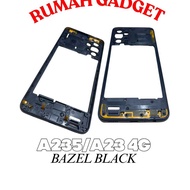 MESIN BAZEL MIDDLE BONE BAZEL FOR SAM A235/A236 A23 4G/5G BAZEL COVER ENGINE COVER BLACK/BLUE/WHITE/