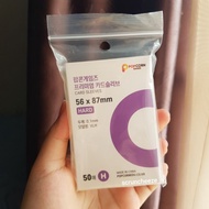 UNGU Popcorn games innersleeve purple inner sleeve/ card sleeve/ protective plastic/ for photocards 