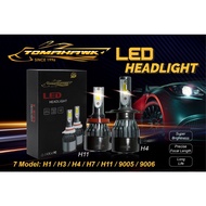 TOMAHAWK LED Headlight Auto Front Lighting Head Lamp System 4500K Yellow Light & 6000K White Light H