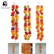 [Serenable] Fall Leaf Garland Celebration Wedding Fall Decoration Fireplace Fall Garland