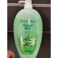 Ginvera shower bath gel 950gram aloe vera &amp; green tea