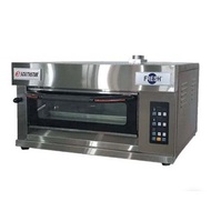 FRESH Gas Oven [1 Deck 2 Tray] YXY-20AI Digital Heavy-Duty Commercial Stainless Steel 数码1层2盘燃气不锈钢烤炉