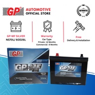 [Installation Provided] GP-MF Silver | NS70L/R 60D26L/R Maintenance-Free Car Battery