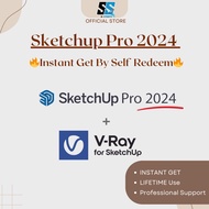 [Sep 2024] SketchUp Pro 2024 + Vray 6 2024 [Full Version & Install Video Tutorial]