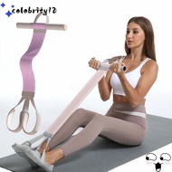CELEBRITY12 Yoga Pedal Resistance Band, With Handles Elastic Sit Up Pull Rope, Unisex Anti-Broken Po