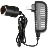 AC to DC Converter 2A 24W Car Cigarette Lighter Socket 110-240V to 12V AC/DC Power Adapter Black QCO