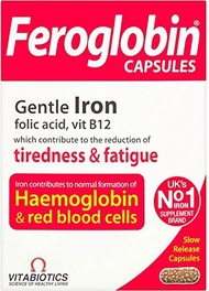 Vitabiotics Feroglobin Vitamin and Mineral, 30 Capsules by Feroglobin