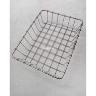 Ruck rack bike basket polish silver stainless steel 304 handmade GM