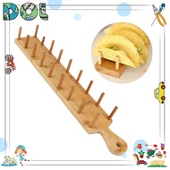 Taco Tray Wood Taco Holder Holds 8 Tacos Each Taco Tray Kitchen Accessory For Charcuterie