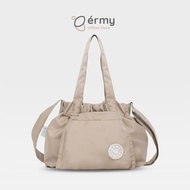 ERMY-Dobby Dumpling Bag for Women