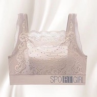 For 40-95kg Push-up Beauty Back Lace Plus Size Women Bra Wireless French Style B62