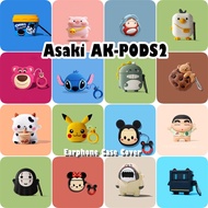 READY STOCKFor Asaki AK-PODS2 Case Anime Cartoon Soft Silicone Earphone Case Casing Cover NO.1